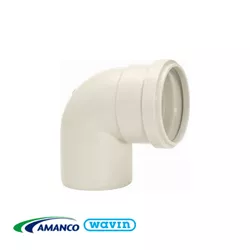 Joelho Esgoto 90º 100mm - AMANCO - Rede Construir Milmart