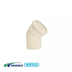 Joelho Esgoto 45º 75mm - AMANCO - Rede Construir Milmart