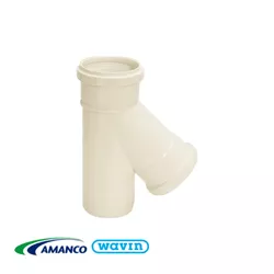 Junção Esgoto Invertida 100x100mm - AMANCO - Rede Construir Milmart