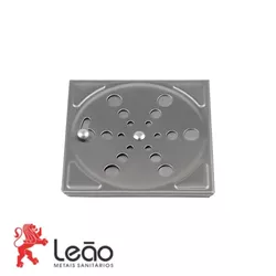 Grelha Quadrada Rotativa Inox Para Ralo 10X10 1911... - Rede Construir Milmart