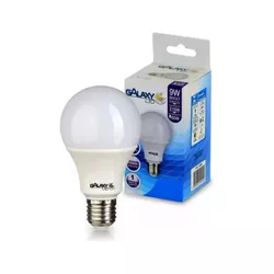 Lâmpada LED 9W BIVOLT A-65 - GALAXY - Rede Construir Milmart