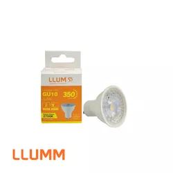 Lâmpada Power Led GU10 4,8W 2700K BIVOLT - BRONZEA... - Rede Construir Milmart