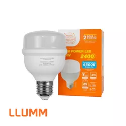 Lâmpada Led 30W 6500K BIVOLT E27 HIGH POWER - BRON... - Rede Construir Milmart