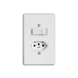 Interruptor Pratika 1Sec Paralelo - Rede Construir Milmart