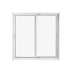 Janela Alumínio Com Vidro 100 x 100 2 Faces Branca... - Rede Construir Milmart