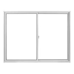 Janela Alumínio Com Vidro 100 x 150 2 Faces Branca... - Rede Construir Milmart