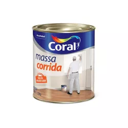 Massa Corrida PVA 1,5 KG - CORAL - Rede Construir Milmart