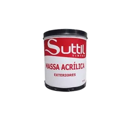 Massa Acrílica 16L Balde - SUTTIL - Rede Construir Milmart