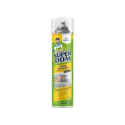 Limpa Estofado SUPER DOM Com Escova Spray 300ML - ... - Rede Construir Milmart