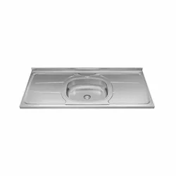 Pia Inox Concreto 120x53 C/Cuba N°4 - GHELPLUS - Rede Construir Milmart