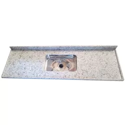 Pia Granito C/Cuba Perlino 200x55 - LEGG - Rede Construir Milmart
