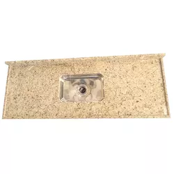 Pia Granito C/Cuba Solare 150x55 - LEGG - Rede Construir Milmart