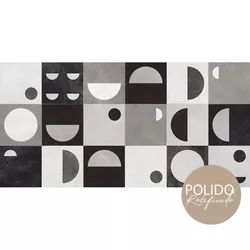 Piso Retificado Polido Decor Black 60X120 A-LB 2.1... - Rede Construir Milmart