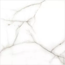 Piso Retificado Polido Thassos Gris 75X75 A-LW 2,8... - Rede Construir Milmart