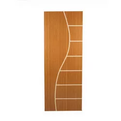 Porta Padrão Madeira Frisada Cantareira 210x80 2L-... - Rede Construir Milmart