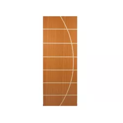 Porta Padrão Madeira Mogno Frisada Neblina 210x80 ... - Rede Construir Milmart