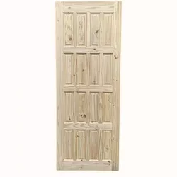 Porta Madeira Almofadada De Pinus MB24 210X80CM - Rede Construir Milmart