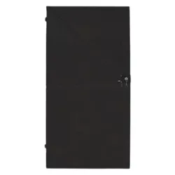 Portão Cinza Chapeado C/Fechadura 180x80 615 - BOR... - Rede Construir Milmart