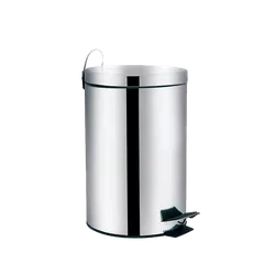 Lixeira Inox redonda 5L Mor Agata - Rede Construir Milmart
