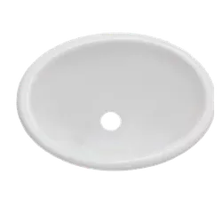 Cuba de Sobrepor Oval Cinza 44X32cm IL6603 - Rede Construir Milmart