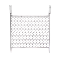 Grelha Inox Cabo Metal N3 45X50 - Rede Construir Milmart