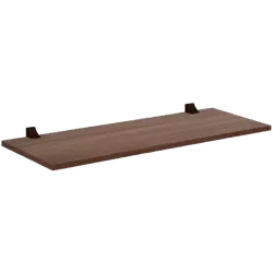 Prateleira Essencial 67,50X1,5cm Nogal - Rede Construir Milmart