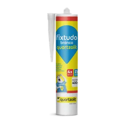 Fixtudo Branco 400G - QUARTZOLIT - Rede Construir Milmart