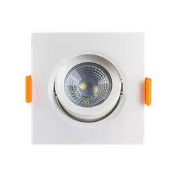 Spot embutir Quadrado Easyled 7,5cm 3W 3000K - Rede Construir Milmart