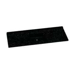Pia Sintética STD Granito 150x50cm Preto - Rede Construir Milmart