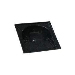 Tanque Sintético Simples 60x60cm Pedra Escura(Pret... - Rede Construir Milmart