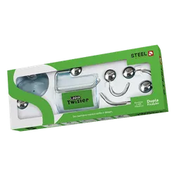 Kit Acessórios ABS Branco 5 Peças Twister - Rede Construir Milmart