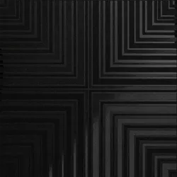 Piso Allure Preto HD 45x45cm - Rede Construir Milmart