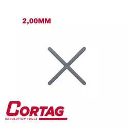 Separa Piso 2,0mm Juntapiso - CORTAG - Rede Construir Milmart