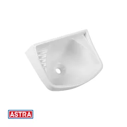 Lavatório De Plástico Branco 36cm 4,8L LV0 BR1 - A... - Rede Construir Milmart