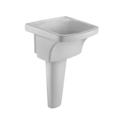Tanque Com Coluna Cinza Claro 50x50 - ICASA - Rede Construir Milmart