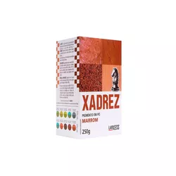 Corante Pó Marrom 250g - Xadrez - Rede Construir Milmart