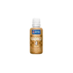 Corante Líquido Ocre 50ml - Xadrez - Rede Construir Milmart