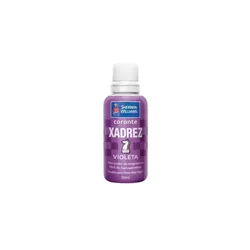 Corante Líquido Violeta 50ml - Xadrez - Rede Construir Milmart