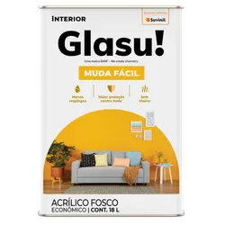 Tinta Glasu Muda Fácil Acrílica 18L - SUVINIL - Rede Construir Milmart