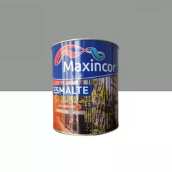 Esmalte Sintético 1/4 AB Cinza Platina - MAXINCOR - Rede Construir Milmart
