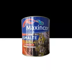 Esmalte Sintético 1/4 AB Preto - MAXINCOR - Rede Construir Milmart