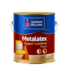 TINTA METALATEX SUPER LAVÁVEL 3,6L BRANCO FOSCO - ... - Rede Construir Milmart