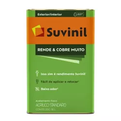 Tinta Rende & Cobre Muito Acrílica Interior / Exte... - Rede Construir Milmart
