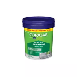 Tinta Coralar Acrílica + Desempenho 20L Branco - C... - Rede Construir Milmart