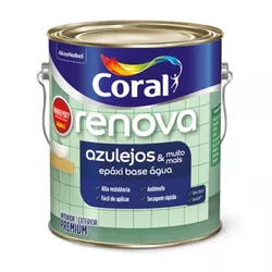 Tinta Renova Azulejo Epóxi 3,6L Branco Brilho - CO... - Rede Construir Milmart
