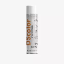 Tinta Spray Uso Geral Branco FOSCO 400ml - DSCOLOR - Rede Construir Milmart