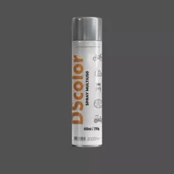 Tinta Spray Prata METÁLICO 400ml - DSCOLOR - Rede Construir Milmart