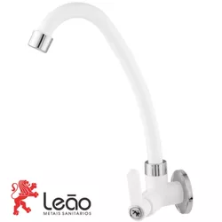 Torneira Cozinha Parede Alta 1/4V 1068 C63 Branca/... - Rede Construir Milmart