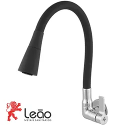 Torneira Cozinha Parede 1/4V C70 Color Duo Black 6... - Rede Construir Milmart