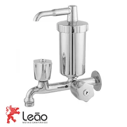 Torneira Com Filtro Parede Fixa 1160 C50 - LEÃO ME... - Rede Construir Milmart